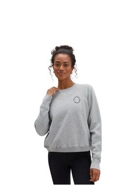 Spiritual Gangster Light Gray Crewneck Sweatshirt - Practice Gratitude